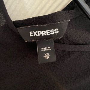 Express long sleeve peplum top